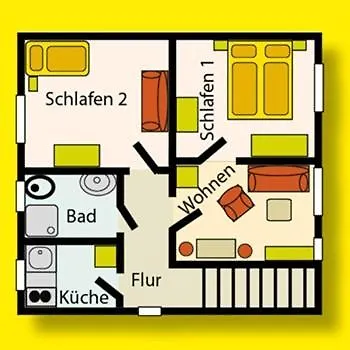 Haus Alina Muschel Apartmán